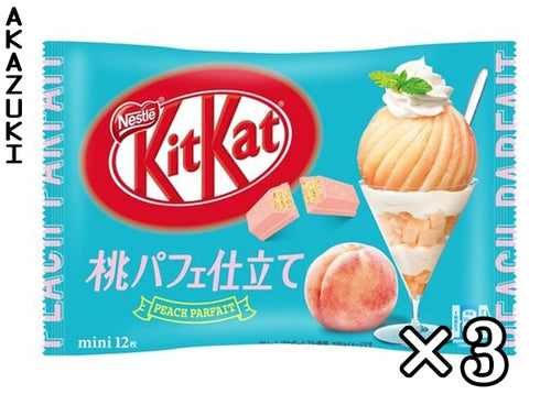 KitKat Peach parfait